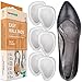 Ball of Foot Cushions High Heels - Soft Gel Insole Metatarsal Pads Forefoot Callus Metatarsalgia Pain Prevention Shoe Inserts no Slip Cushioning for Women Clear - Semi-Soft