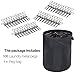 85 Pack Clothes Pins, Multi-Purpose Stainless Steel Wire Clip for Clothes, Paper Files, Snacks Seal in Outdoor Clothesline Home Travel Office