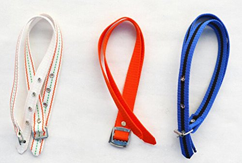 HUAWELL Triangle Steel Tube Concrete Pole Climber Pole Climbing Shoes Adjustable Diameter, High-Intensity Mn Steel Alloy Electrician Pole Smooth Pole, Pair Set. - Thumbnail 6
