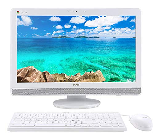 Acer Chromebase 21.5-inch Full HD All-in-One Desktop DC221HQ – NVIDIA Tegra K1 Quad-Core 2.10 GHz – 4GB RAM – 16GB SSD – White (Renewed)