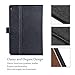 ProCase ASUS ZenPad S 8.0 Z580C Case (2015 ZenPad Z580C,Z580CA) with bonus stylus pen - Stand Cover Folio Case for ASUS ZenPad S 8.0 Z580C, Multiple Viewing angles, Document Card Pocket (Black)