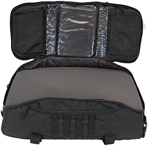 Microraptor Large Black Backpack with Pre-Scored Foam