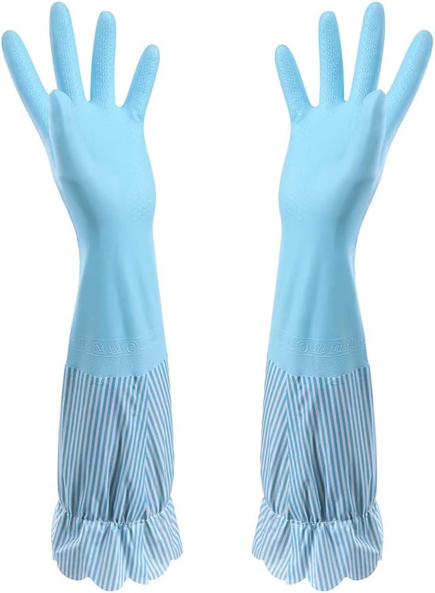 Best lined kitchen rubber gloves small