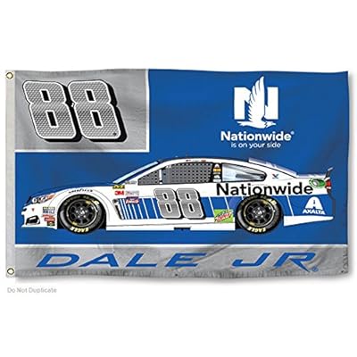 Dale Earnhardt Jr #88 2017 CAR Version 3x5 Flag Outdoor House Banner Nascar Racing