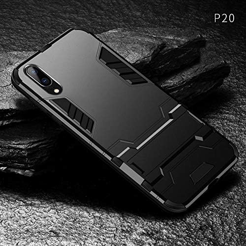 XSKDM phone case Shockproof Armor Phone Case For Huawei P20 Lite Pro P10 P9 Plus Honor 10 9 8 Silicone Protective Hard Cases With Bracket