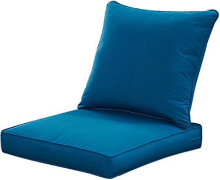 Amazon Com Qilloway Outdoor Indoor Deep Seat Chair Cushions Set