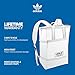 adidas Originals Originals Tote II Backpack, Vapour Grey/Black, One Size