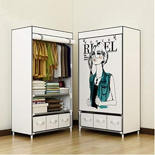 希望者のみラッピング無料 170x45x90cm 家電 カメラ ホビー 不織布のワードローブシンプルな組み合わせワードローブ 収納キャビネット折りたたみパーソナライズファッション多機能 シンプルなワードローブ Size Color ワードローブ B07zcgxwd2 服 ファッション