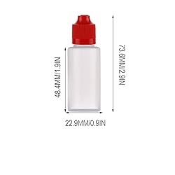 NATOTI 20 Pcs 15ml Squeezable Liquid Dropper
