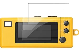 Oshmirian for Kodak Charmera Keychain Camera Screen Protector – 3 Pack Tempered Glass Film for Display,9H Hardness,Anti-Scrat