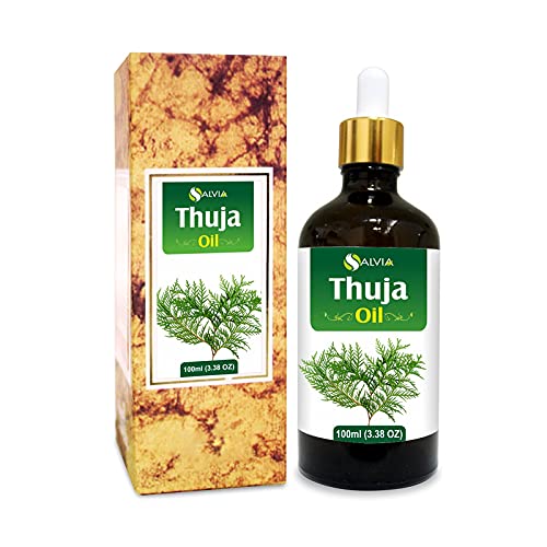 Salvia Thuja (Thuja Orientali) 100% Natural Pure Undiluted Uncut Carrier Oil 100ml with Dropper