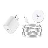 Magnetic Wireless Charger for iPhone 17 16 15,10FT Long Fast Phone Charging Pad with USB C Wall Charger Block For iPhone 17 Pro Max/17/iPhone 16 Pro Max/15/Plus/Pro/14/13/12 Series,AirPods 4/3/2/Pro 2