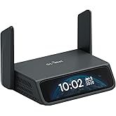 GL.iNet Comet 5G Redcap GL-RM10RC Remote KVM 4K HDMI Touchscreen Wi-Fi 6 | 5G RedCap multi-WAN failover remote KVM, 3.69-inch