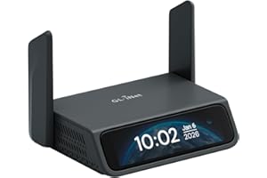 GL.iNet Comet 5G (GL-RM10RC) Remote 5G KVM with Failover, 4K@30FPS HDMI Passthrough, Wi-Fi 6 & Ethernet, 3.69" Touchscreen, 6