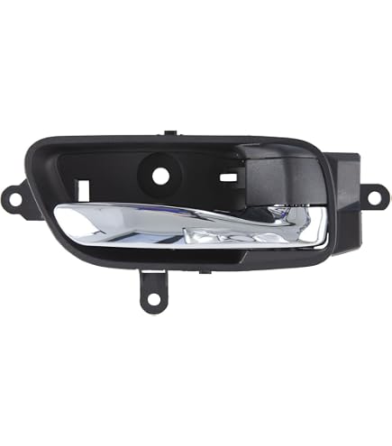 A-Premium Interior Door Handle Compatible with Ford F150 2009 2010 2011 2012 2013 2014, Chrome Lever Platinum Housing, Front or Rear Left Driver Side, Replace# CL3Z-1522601-GA, 9L3Z-1522601-CB