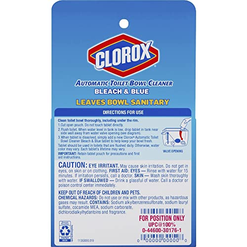 Clorox Automatic Toilet Bowl Cleaner Bleach and Blue Pricepulse