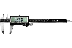 iGaging IP54 0-6-Inch EZ Cal Super Large LCD Display Digital Caliper