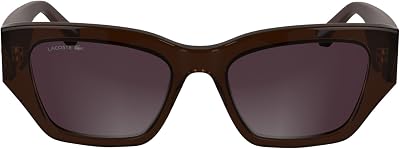 Women's Sunglasses L6053S/N - Dark Brown with Lens