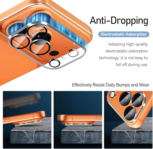 FIT IT Kit 2 Películas de Proteção para Lente de Câmera Compatível com iPhone 17 (iPhone 17 Pro)