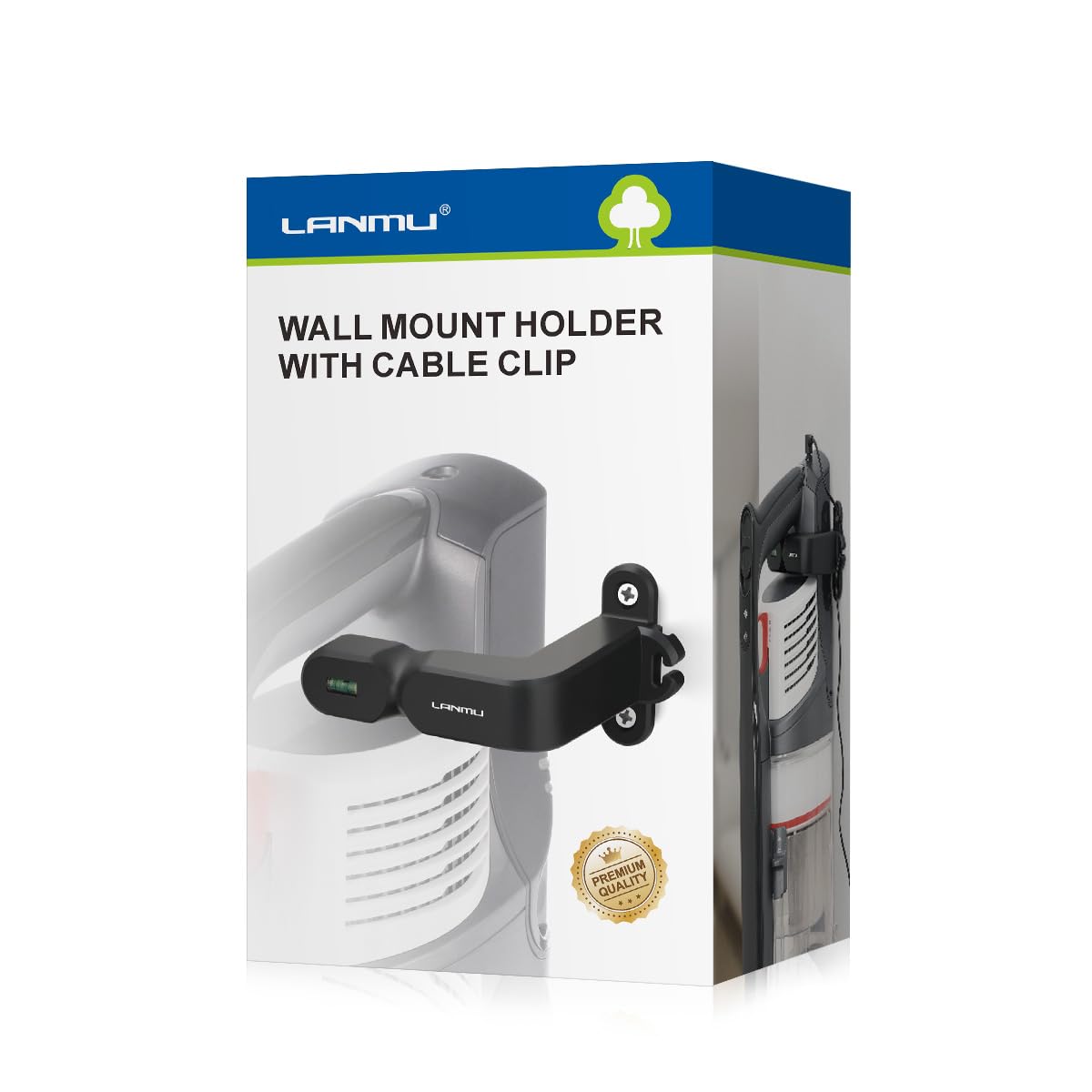 Photo 1 of LANMU Upgraded Wall Mount Holder with Cable Clip Compatible with Shark IX141 IZ362H Pet Cordless Stick Vacuum, Ultracyclone CH951, Compatible with Bissell 2390A Pet Hair Eraser Handheld Vacuum