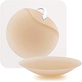 OEAK Women Nipple Covers Sticky Boobs Adhesive Silicone Bra Reusable Pasties Invisible Breast Petals A-DD