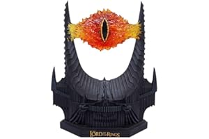 Nemesis Now Lord of The Rings Eye of Sauron Lamp 21.5cm - Official LOTR Light-Up Collectible, Mordor Barad-dûr Decor, Fantasy