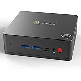 Beelink U55 Mini PC Windows 10 Pro, Intel Core i3-5005U Processor 8GB RAM 128GB SSD, 4K HD Dual HDMI USB 3.0 Port, Dual Band 