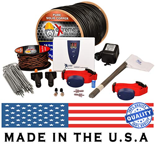 Underground Electric Dog Fence Ultimate - Extreme Pro Dog Fence System Easy Setup Maximum Longevity Continued Reliable Pet Safety - 2 Dog | 1000 Feet Pro Grade Dog Fence Wire