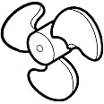 LG 5901JA1012B Fan Assembly, Cross Flow