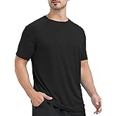 Upocool Men's UPF 50+ Swim Shirt Short Sleeve SPF UV Sun Protection Rash Guard Quick Dry T-Shirts Water Beach Shirt