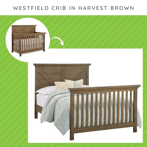 Full-Size Conversion Kit Bed Rails for Westwood Design Convertible