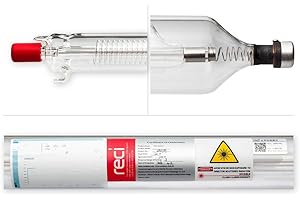 RECI CO2 Laser Tube 90-100W 1200mm W2 Dia 80mm for Laser Engraving and Cutting Machine S2 Z2