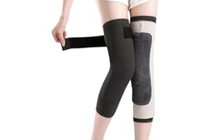 Thermal Knee Warmers for Men & Women, Thicken Fleece Lined Knee Brace Sleeves, Soft Thermal Knees Wrap Pad Leg Sleeve