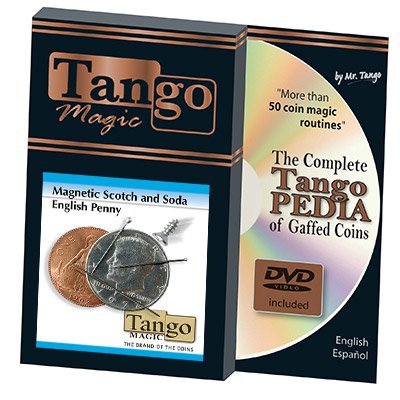 Magnetic Scotch and Soda English Penny (D0051) Tango