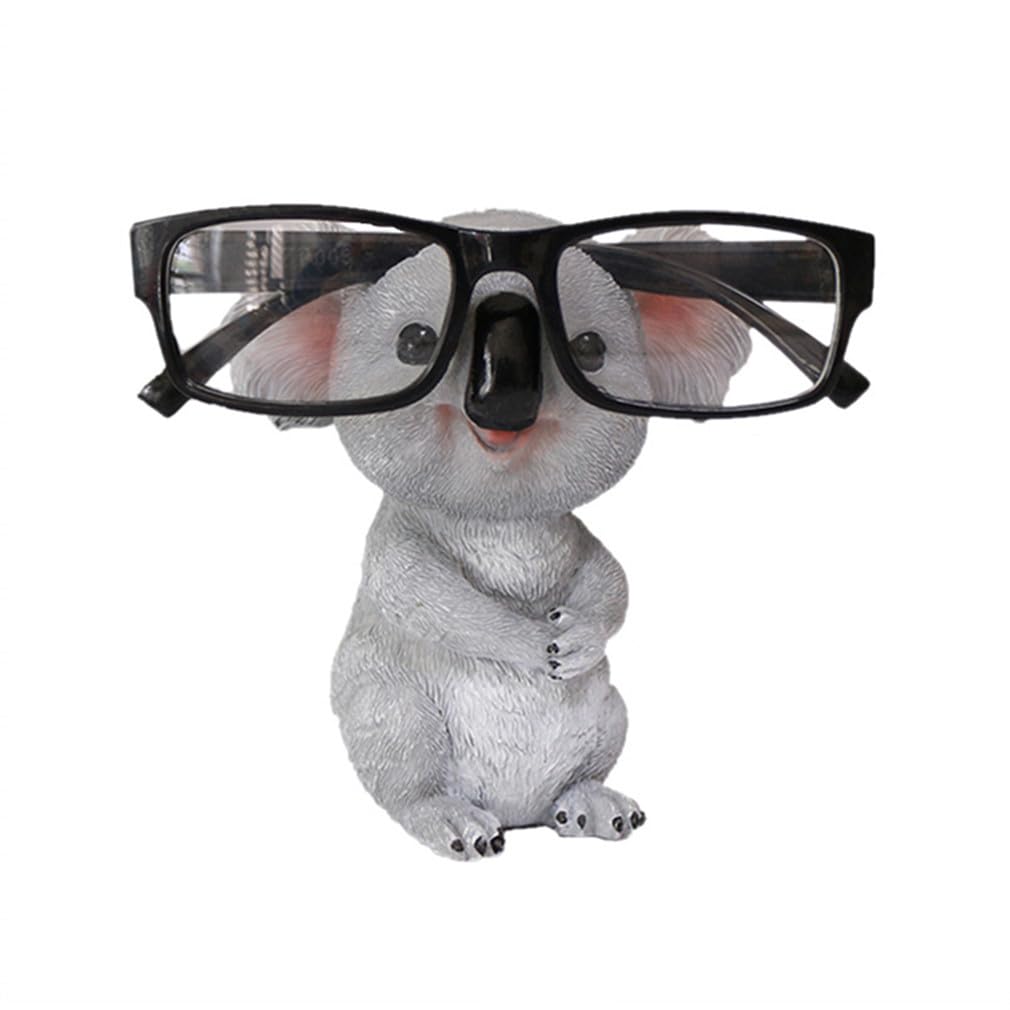 RURUOGUK Koala Glasses Stand Holder Cute Eyeglass Display Stand Creative Spectacle Holder for Women Men Home Office Ornament