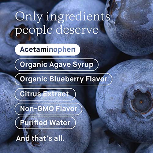 Genexa Kids' Acetaminophen Pain & Fever Liquid Medicine 160 mg per 5 mL