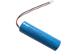 GYMIN 3.7V 2600mAh Rechargeable Batteries Lithium ion Battery with PH2.0/2P Plug, for Croove B0143KH9KG Voice Amplifier Replacement Battery 18650 Li-ion Batteries Pack