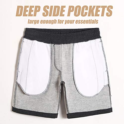 maamgic Mens Athletic Gym Shorts 5.5 