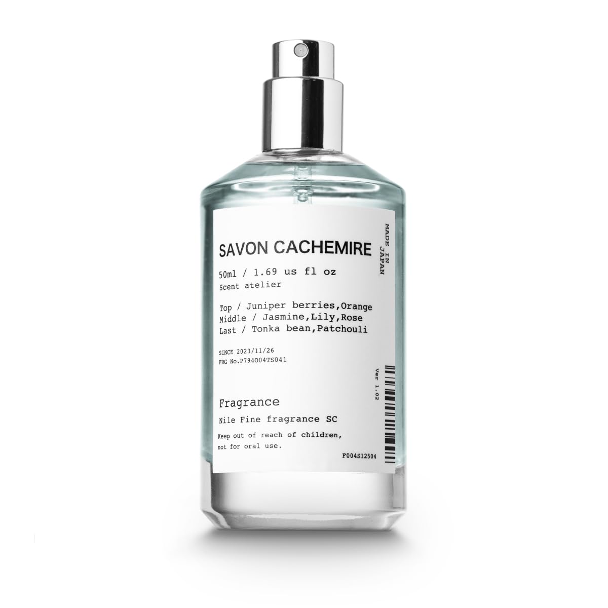 NILE 香水 サボンカシミア 石鹸 サボンウッド メンズ レディース オードトワレ 50ml商品画像