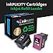 Inkplicity Remanufactured Ink Cartridge Replacement for HP 62XL ( Black, Cyan, Magenta, Yellow , 2-Pack )