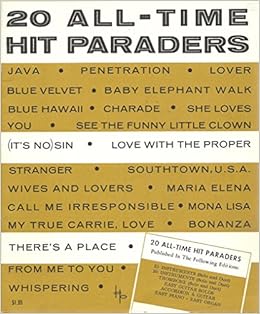 All Time Hit Paraders Easy Piano Easy Organ Various Composers Amazon Com Books