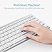XINKSD Bluetooth Ultra-Slim Keyboard for iPad Air 2 / Air, iPad Pro, iPad mini 4 / 3 / 2 / 1, iPad 4 / 3 / 2 , New iPad 9.7