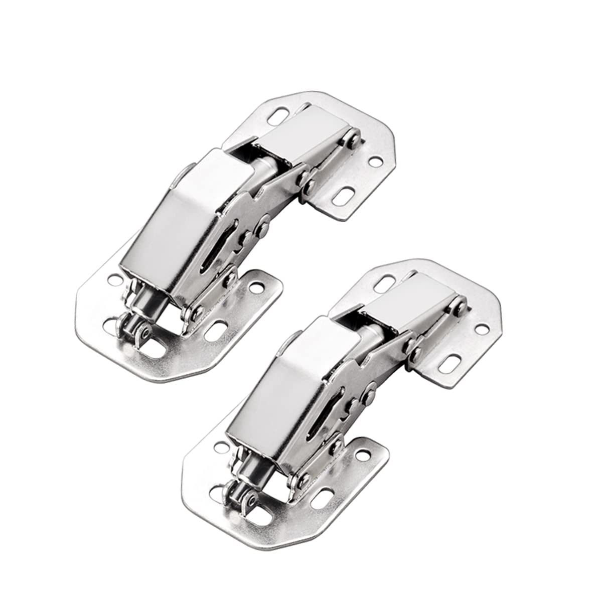 Photo 1 of Qrity 2 PCS Cabinet Door Hinges - Solf Close, Hydraulic Concealed, 90 Degree, Invisible Hinges for Cabinet, Cupboards, Wardrobes