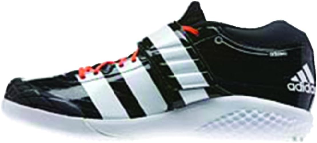 Amazon.com | adidas Adizero Javelin 2 Mens Throwing Shoe 4.5 Black/White/Solar Red | Track 