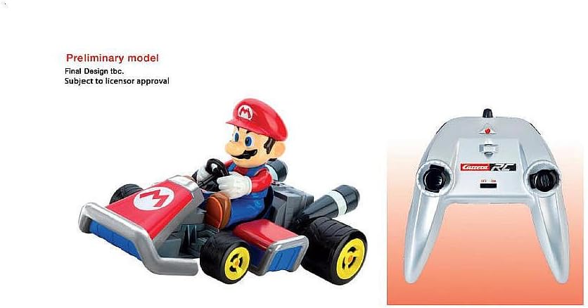 mario kart 7 remote control car