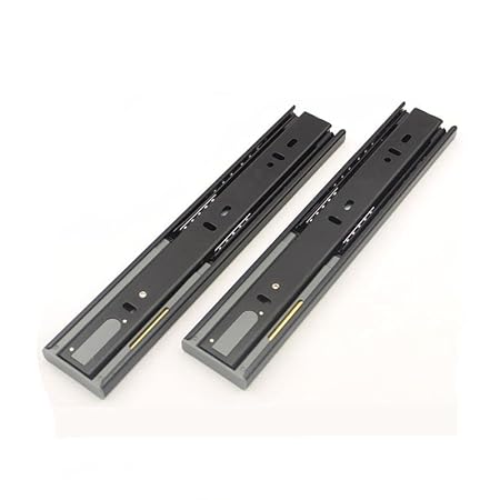 Drawer Runners Hydraulic Soft Close Damper Drawer Slides 3 Section