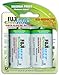 Fuji EnviroMAX EC-D2 Super Alkaline D Battery 2 Pack