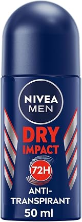 NIVEA MEN Dry Impact 72H Anti-Perspirant Roll-On 50ml Sweat Block Odour view 1