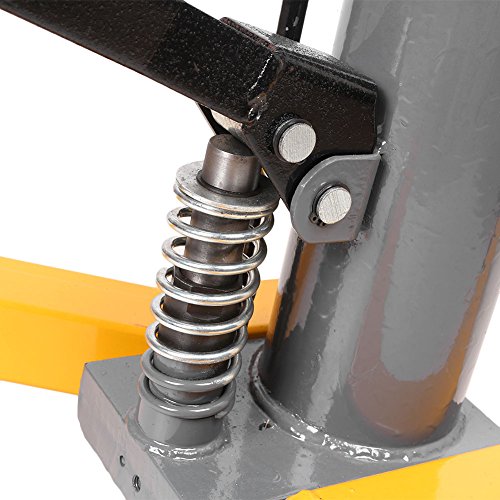 Three T 1500lbs Hydraulic Transmission Jack 2 Stage With 360 Degree Wheel for Car Lift Auto - Thumbnail 5