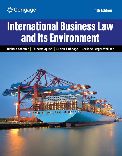 International Bus.Law+Its Environment